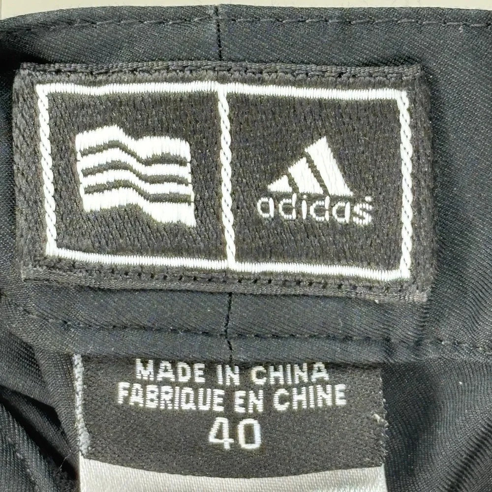Adidas Shorts‎ Mens 40 Black Flat Front Chino Golf Sports  Outdoor  9